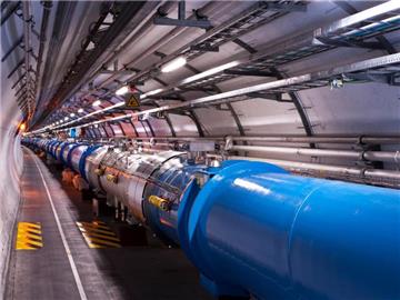 Teilchenbeschleuniger Large Hadron Collider (LHC) im Europäischen Kernforschungszentrum Cern bei Genf. Foto: Maximilien Brice/CERN/