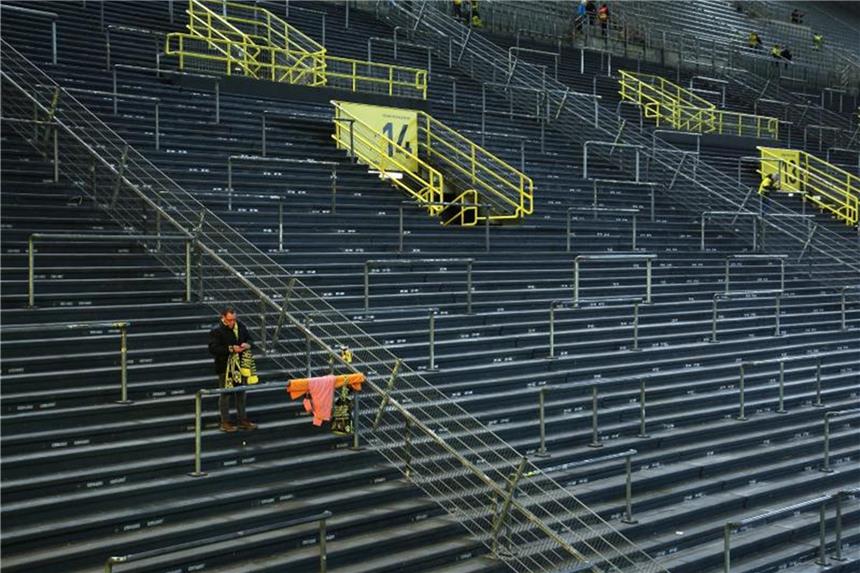 Teile der BVB-Fans wollen Rückspiel fernbleiben Teile von Borussia Dortmunds aktiver Fan-Szene wollen dem Achtelfinal-Rückspiel beim FC Salzburg fernbleiben. Foto: Ina Fassbender