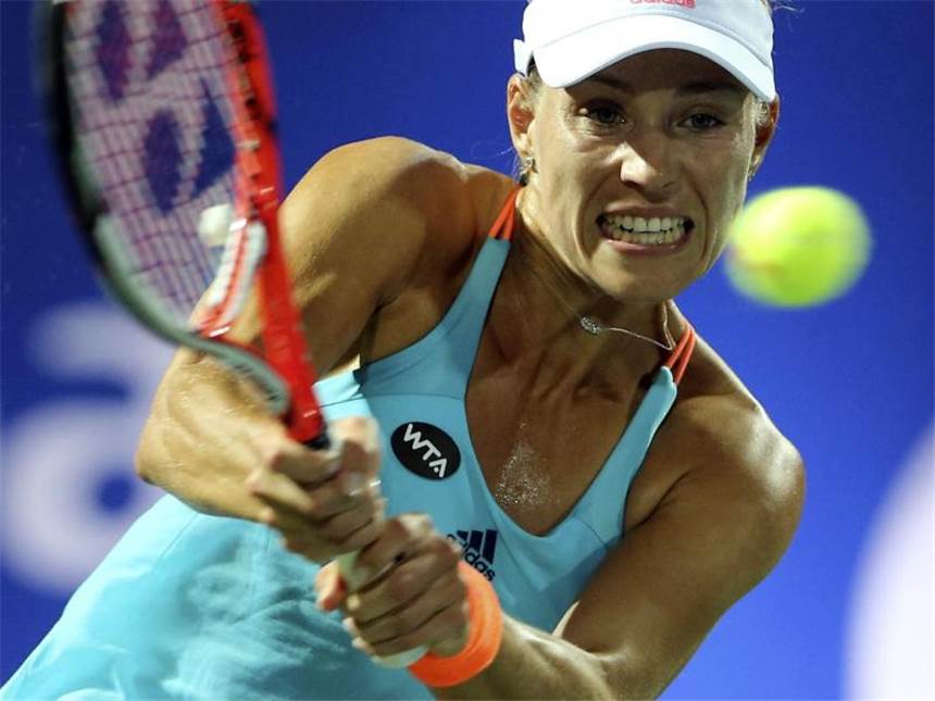 Kerber kampflos die Nummer eins Tennisspielerin Angelique Kerber ist wieder die Nummer eins der Weltrangliste. Foto: Kamran Jebreili
