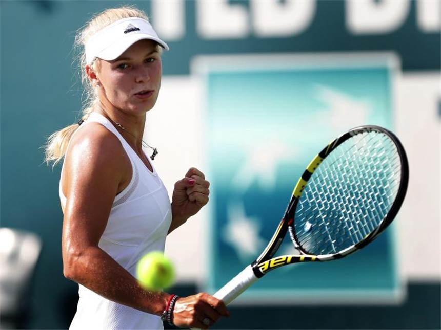 Wozniacki will beim New-York-Marathon starten Tennisspielerin Caroline Wozniacki möchte Marathon laufen. Foto: Sedat Suna