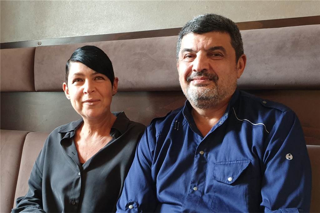 Tetyana und Pawel Gorodynska betreiben in Dortmund zwei Restaurants. In diesem Winter planen sie einen Mini-Weihnachtsmarkt im Stadewäldchen. 