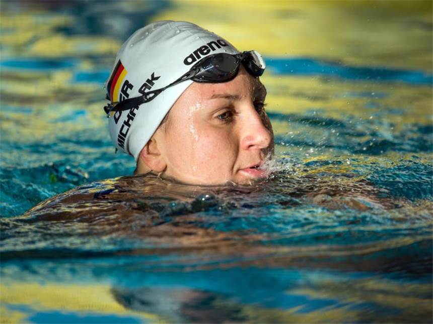 Coming-out von Schwimmerin Michalak Theresa Michalak trainiert und studiert in Florida. Foto: Bernd Thissen