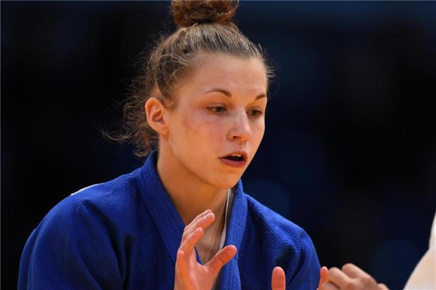 Knappe Final-Niederlage: Judoka Stoll erneut EM-Zweite Theresa Stoll wurde bei der EM in Tel Aviv Zweite. Foto (Archiv): Jonas Güttler Foto: Jonas Güttler