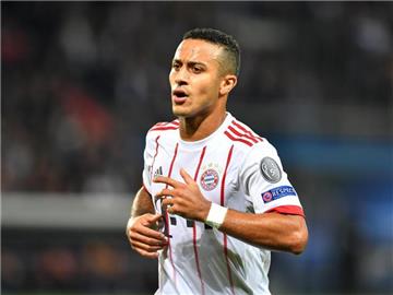 Thiago muss wegen einer Innenbandzerrung ein paar Tage pausieren. Foto: Peter Kneffel