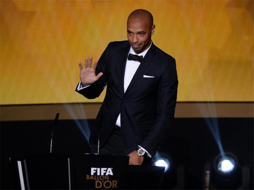 Henry, Zidane & Co.: Frankreich ehrt seinen Hunderterclub Thierry Henry trug 123 Mal das Trikot der «Les Bleus». Foto: Patrick Seeger