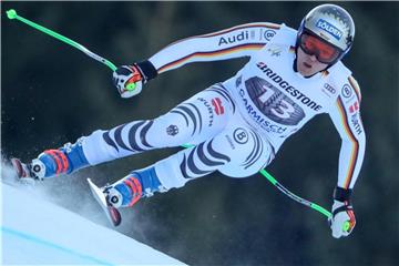 Thomas Dreßen verpasste in Garmisch-Partenkirchen einen Spitzenplatz. Foto: Michael Kappeler