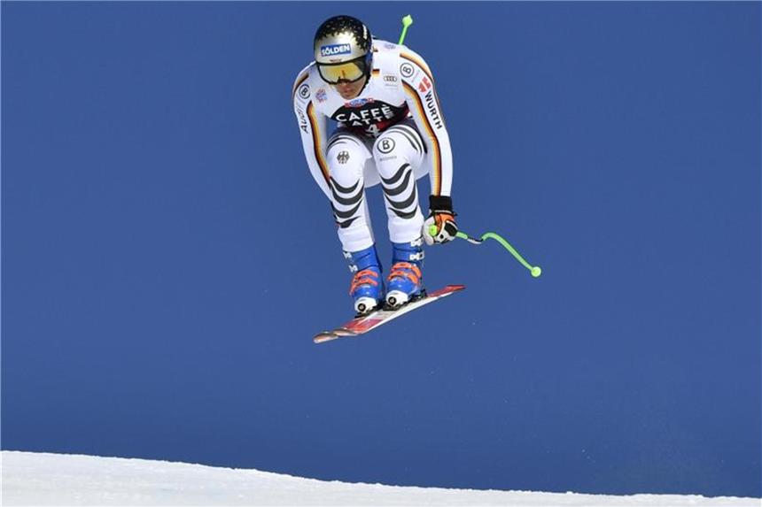 Spaß am Skifahren: Dreßen Fünfter bei Lauberhorn-Abfahrt Thomas Dreßen wurde in Wengen Abfahrts-Fünfter. Foto: Anthony Anex