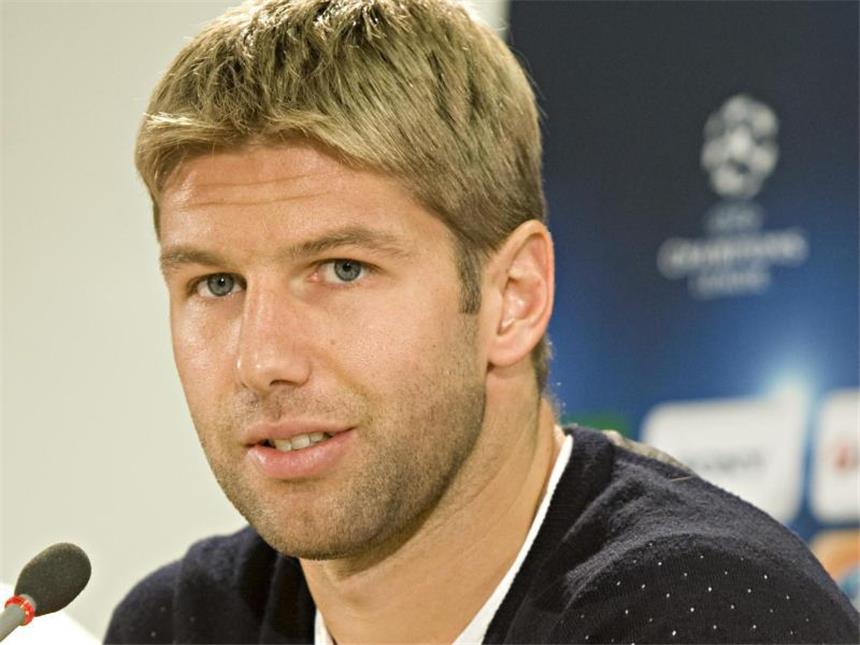 Hitzlsperger: «Hoffe, dass ich Mut machen kann» Thomas Hitzlsperger will mit seinem Coming-out anderen Sportlern helfen. Foto: Franziska Kraufmann