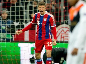 Thomas Müller fehlt noch ein Tor zum alleinigen Rekord. Foto: Sven Hoppe