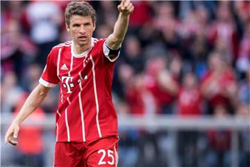 Thomas Müller will mit dem FC Bayern München wieder beherzt um den Titel in der Champions League kämpfen. Foto: Sven Hoppe
