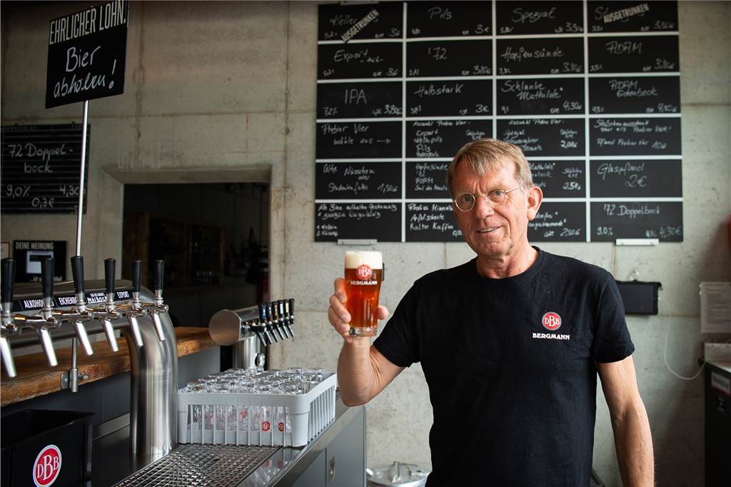 Thomas Raphael, Chef der Bergmann Brauerei in Dortmund, verweist auf die Hitzeprozesse beim Bierbrauen, für die Gas unabdingbar ist. „Bei einem Gasstopp gibt‘s kein Bier mehr“, sagt er.