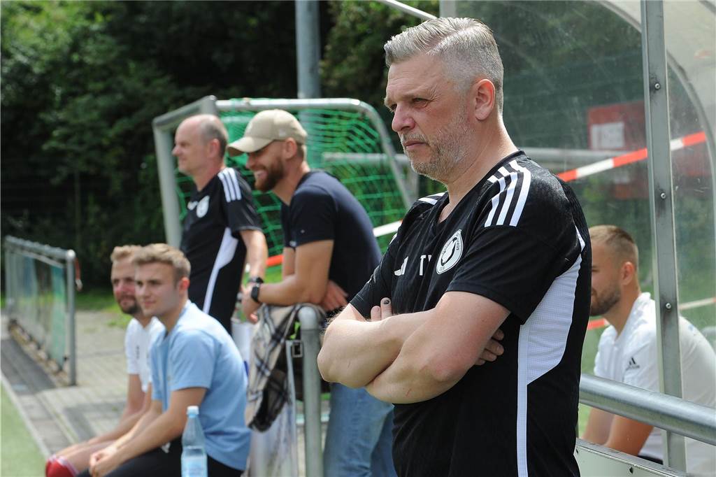 Thomas Wotzlawski, Trainer des Geisecker SV.