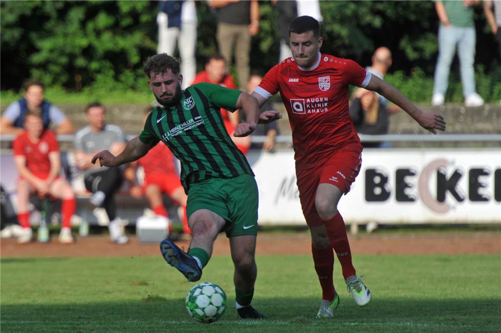 ASC Schöppingen nun auf dem Zettel Thorben Hewing spielte eine starke Vorbereitung.