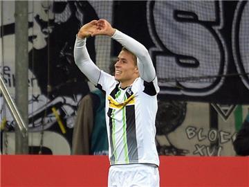 Thorgan Hazard fühlt sich in Gladbach wohl. Foto: Federico Gambarini