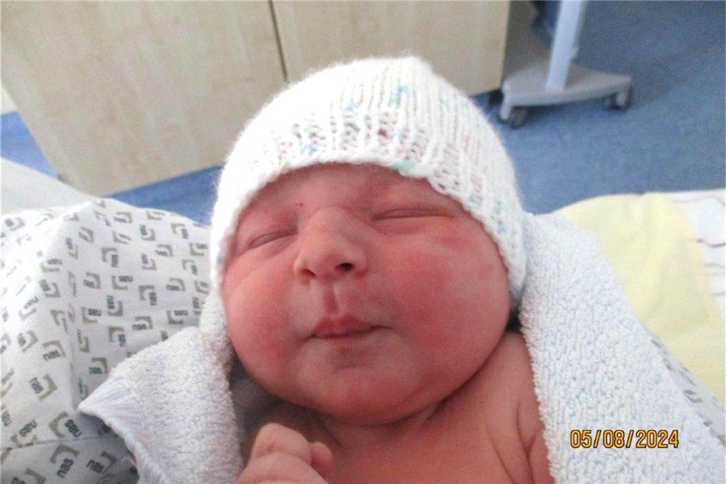 Thorin Hecker, geboren am 5. August.