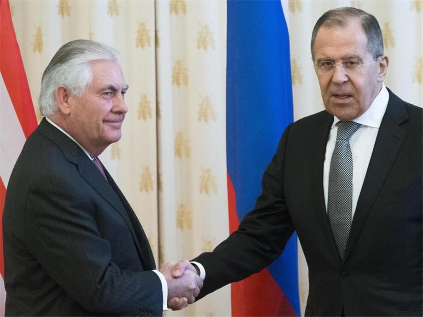 Verhärtete Fronten bei Treffen zwischen Putin und Tillerson Tillersons Besuch soll dazu dienen, die unterschiedlichen Ansichten besser zu verstehen. Foto: Alexander Zemlianichenko