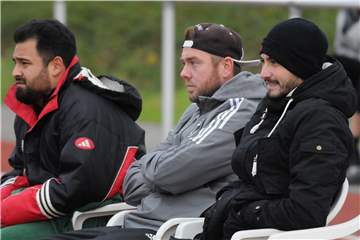 Tino Westphal, Trainer der SG Castrop, war nach dem Testspiel gegen ein Marler Team nicht so begeistert.