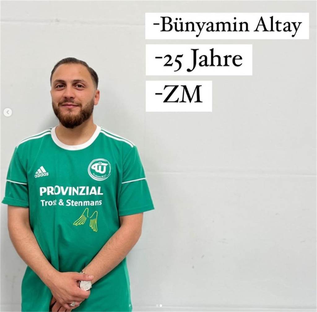 TIU Rünthe holt ersten Neuzugang TIU Rünthe hat Bünyamin Altay offiziell als Neuzugang vorgestellt.