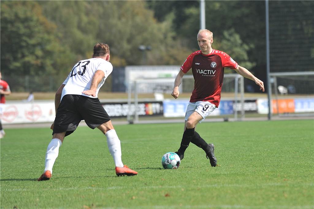 Tobias Becker vom TuS Haltern am See war froh, als bekannt wurde, dass die Saison 2020/21 annulliert wird.