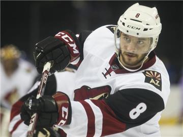 Tobias Rieder spielte zuletzt für die Arizona Coyotes. Foto: Kostas Lymperopoulos/CSM/ ZUMA Wire