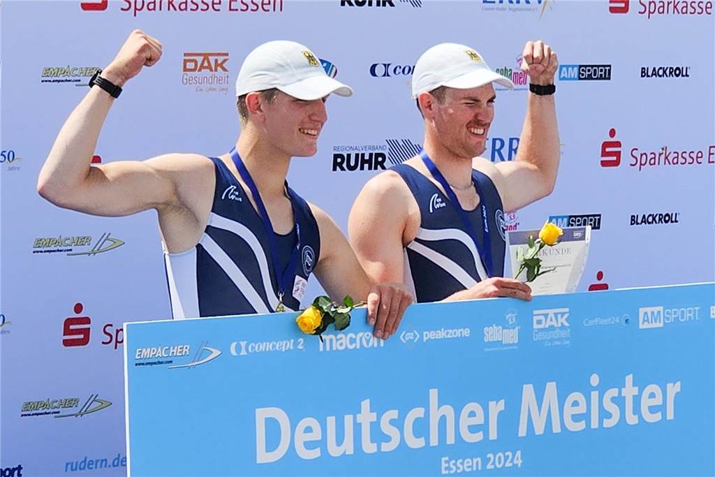 Drei Dorstener fahren zur WM nach Kanada: Starke Auftritte bei der Jahrgangs-DM Tobias Strangemann und Johannes Benien bei der U23-DM 2024