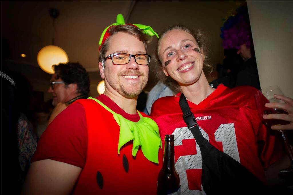 Tolle Stimmung an Rosenmontag im Café Zentral.