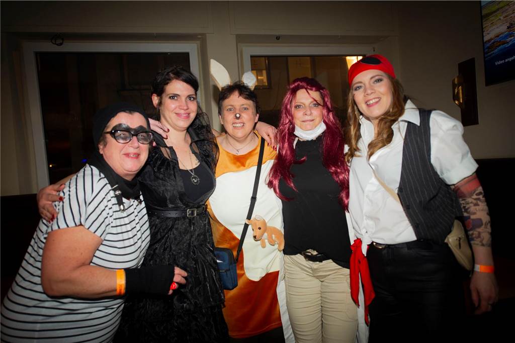 Tolle Stimmung an Rosenmontag im Café Zentral.