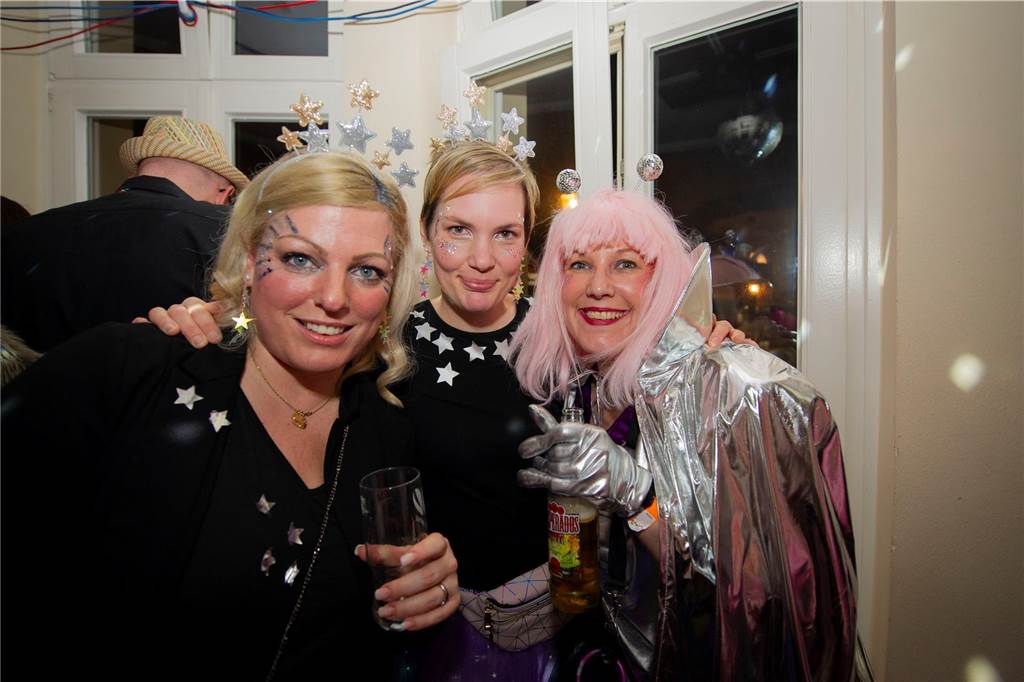 Tolle Stimmung an Rosenmontag im Café Zentral.
