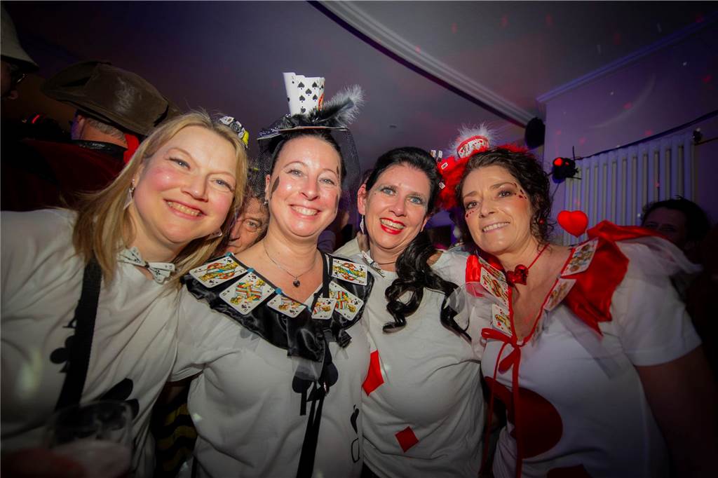 Tolle Stimmung bei der Rosenmontags-Party im Café Zentral.