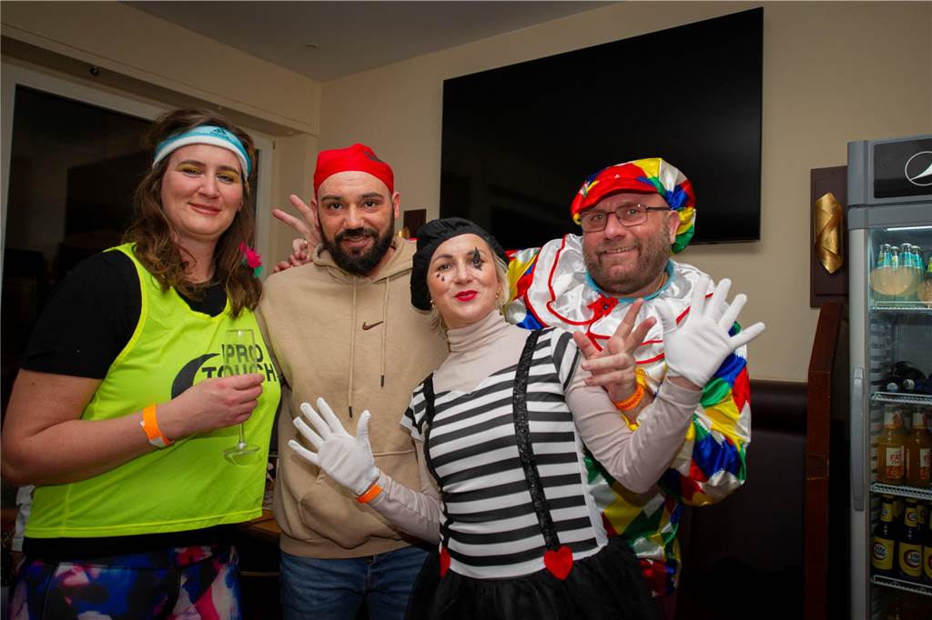 Tolle Stimmung bei der Rosenmontags-Party im Café Zentral.