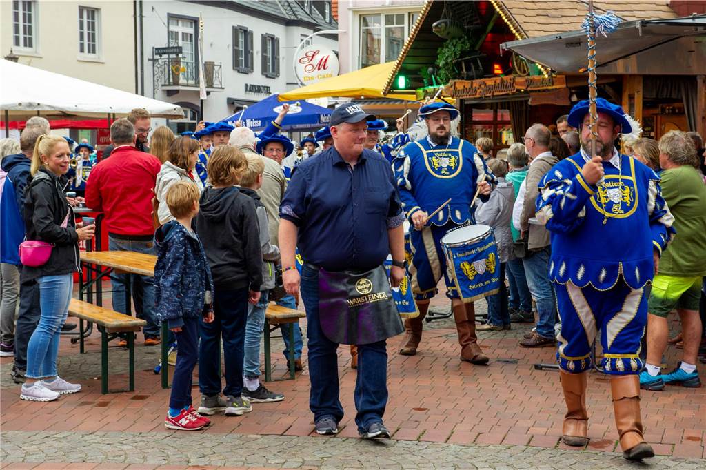 Tolle Stimmung herrschte beim Heimatfest in Haltern schon am ersten Tag. So kann es weitergehen.