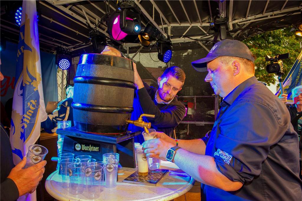Tolle Stimmung herrschte beim Heimatfest in Haltern schon am ersten Tag. So kann es weitergehen.