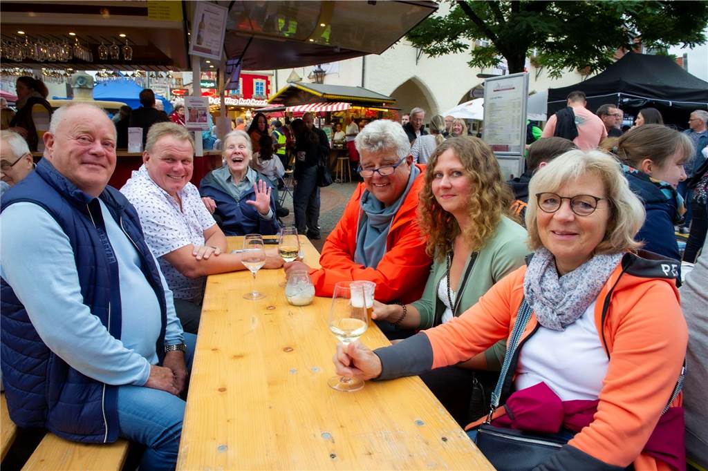Tolle Stimmung herrschte beim Heimatfest in Haltern schon am ersten Tag. So kann es weitergehen.