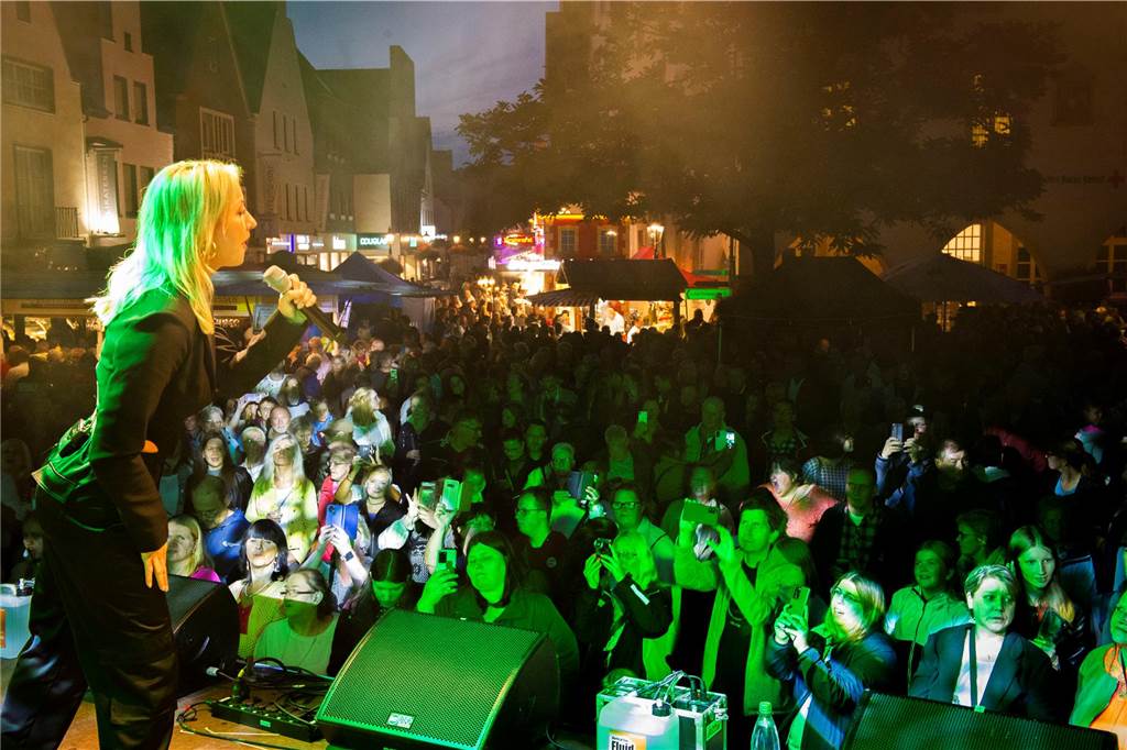 Tolle Stimmung herrschte beim Heimatfest in Haltern schon am ersten Tag. So kann es weitergehen.