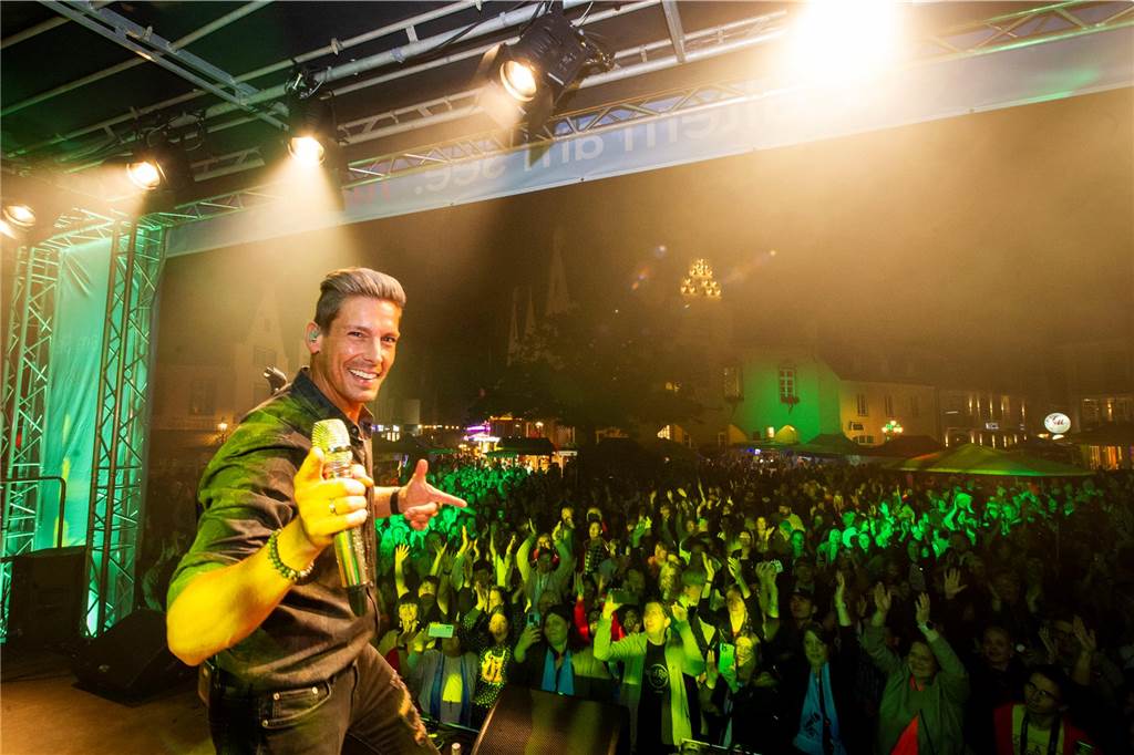 Tolle Stimmung herrschte beim Heimatfest in Haltern schon am ersten Tag. So kann es weitergehen.