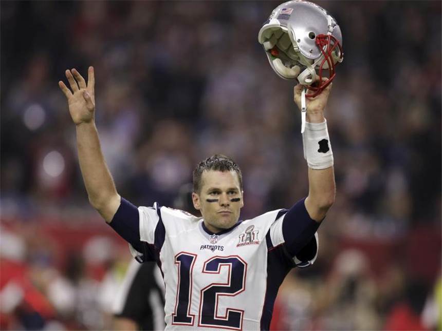 Brady und Belichick stellen NFL-Rekord auf Tom Brady hat zum fünften Mal den Super Bowl gewonnen. Foto: Darron Cummings