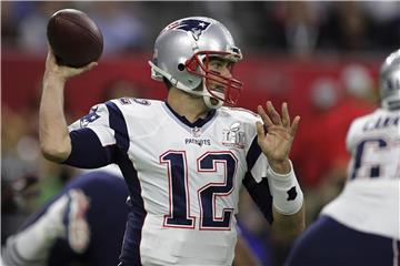 Tom Brady von den Patriots ist als Quarterback Spielmacher und Regisseur des Angriffs. Foto: Darron Cummings