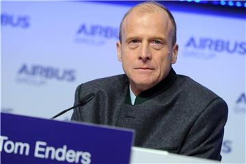 Tom Enders im Februar 2015 bei einer Bilanz-Pressekonferenz in München. Foto: Tobias Hase