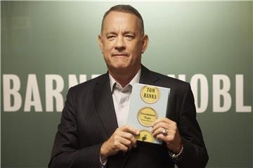 Tom Hanks stellt in New York sein erstes Buch vor. Foto: Mark J Sullivan/ZUMA Wire