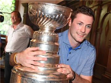 Tom Kühnhackl gewann mit den Pittsburgh Penguins den Stanley-Cup. Foto: Peter Kneffel
