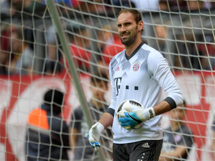 Bayern-Comeback von Torwart Starke Tom Starke trägt wieder das Torwart-Trikot des FC Bayern. Foto: Matthias Balk
