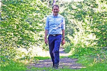 Tom Tenostendarp ist gerne in der Natur unterwegs.