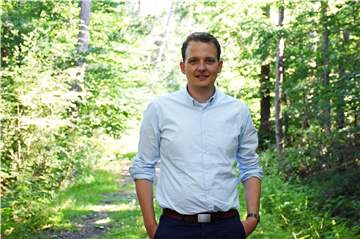 Tom Tenostendarp tritt für die CDU zur Bürgermeisterwahl in Vreden an.