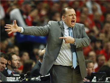 Tom Thibodeau ist der neue Coach der Minnesota Timberwolves. Foto: Kamil Krzaczynski