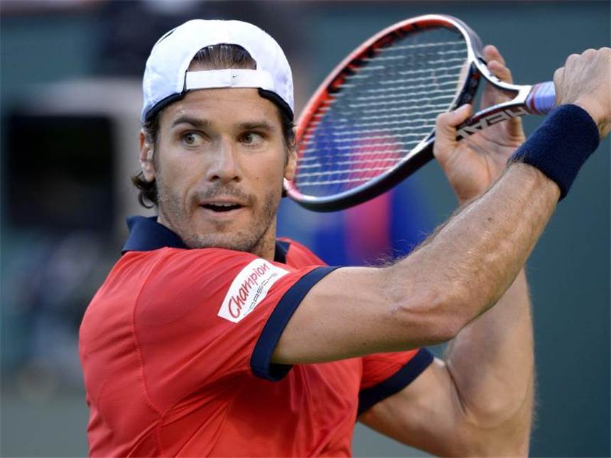 Haas als siebter Profi mit 36 Jahren noch in den Top 20 Tommy Haas feiert seinen 36. Geburtstag. Foto: Paul Buck