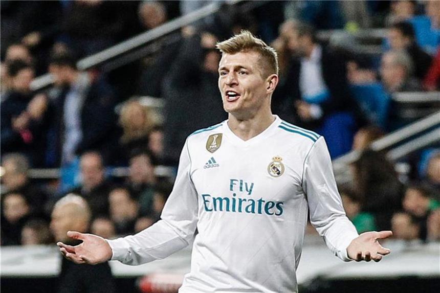 Kroos bei Real gegen PSG in der Startelf Toni Kroos steht bei Real Madrid in der Startelf gegen PSG. Foto: Enrique de la Fuente