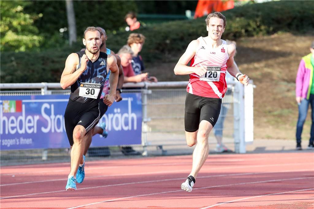 „Trainingsbelastungen müssen hoch gehalten werden“ - Wie sich Leichtathleten aktuell fit halten Torben Junker (r.) hatte bis vor kurzem auf eine Austragung der Olympischen Spiele gehofft.