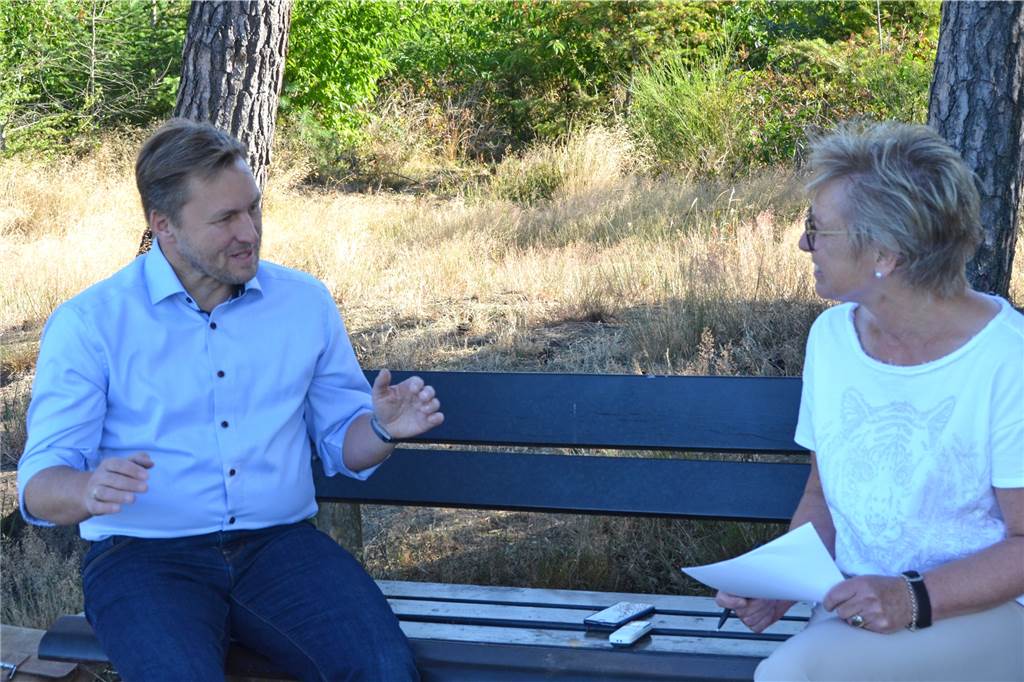 FDP-Bürgermeisterkandidat Torsten Dederichs: „Mutige Politik für alle Bürger“ Torsten Dederichs stellte sich den Fragen von Redakteurin Elisabeth Schrief.