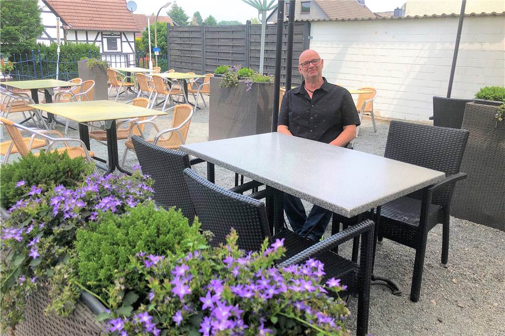 Torsten Potyka, Inhaber des Restaurants Fachwerk, hofft auf bessere Zeiten.