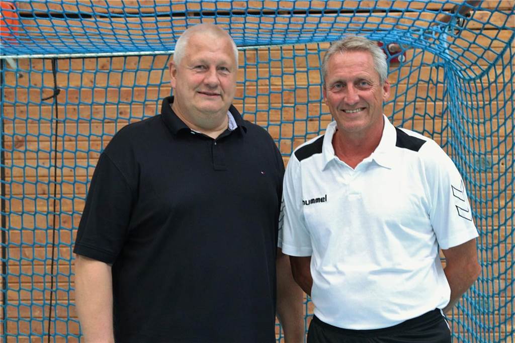 Überraschende Trennung: Der HSC verlängert nicht mit seinem Erfolgs-Duo Torsten Runne (l.) und Andreas Stolz werden in der kommenden Saison nicht mehr die Verbandsliga-Damen des HSC Haltern-Sythen trainieren.